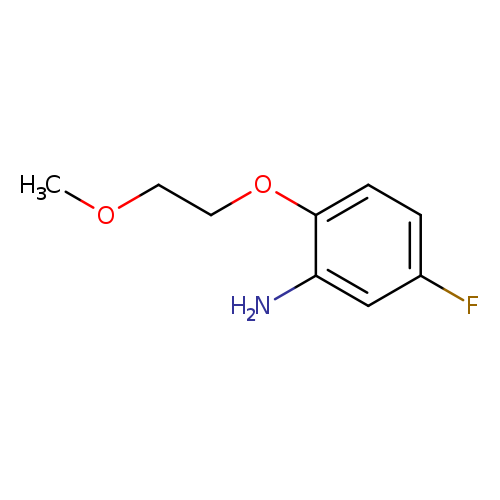 5-Fluoro-2-(2-methoxyethoxy)aniline