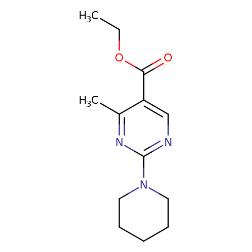 ethyl 4-methyl-2-(piperidin-1-yl)pyrimidine-5-carboxylate