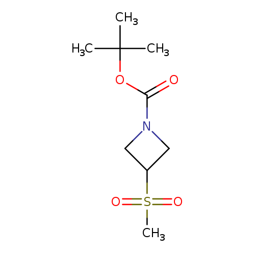 Tert-butyl 3-(methylsulfonyl)azetidine-1-carboxylate