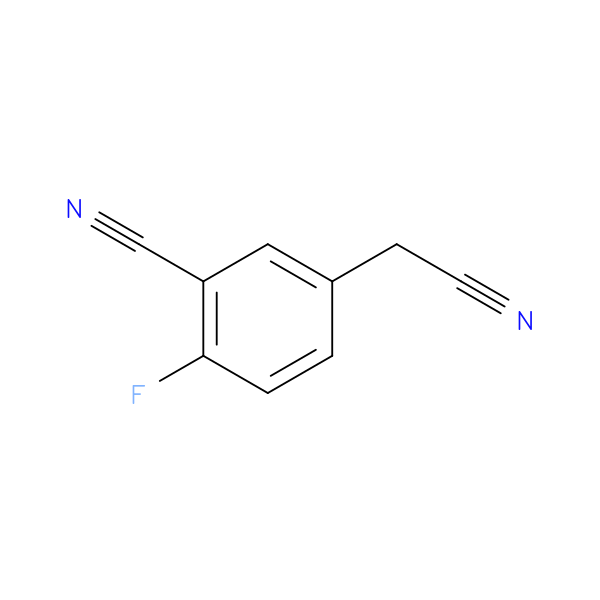 5-(Cyanomethyl)-2-fluorobenzonitrile