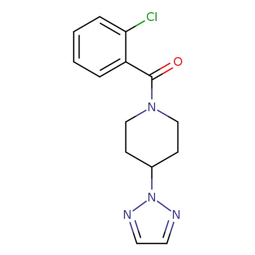 1-(2-chlorobenzoyl)-4-(2H-1,2,3-triazol-2-yl)piperidine