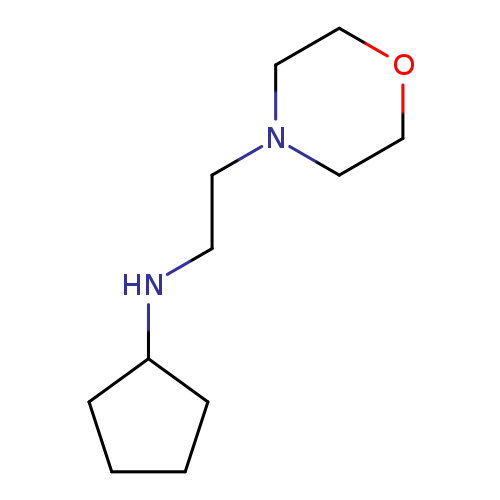 4-Morpholineethanamine,N-cyclopentyl-(9CI)