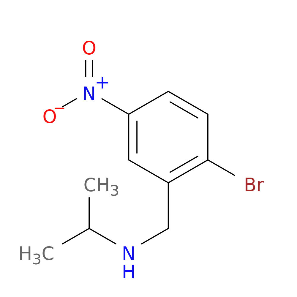 (2-Bromo-5-nitro-benzyl)-isopropyl-amine