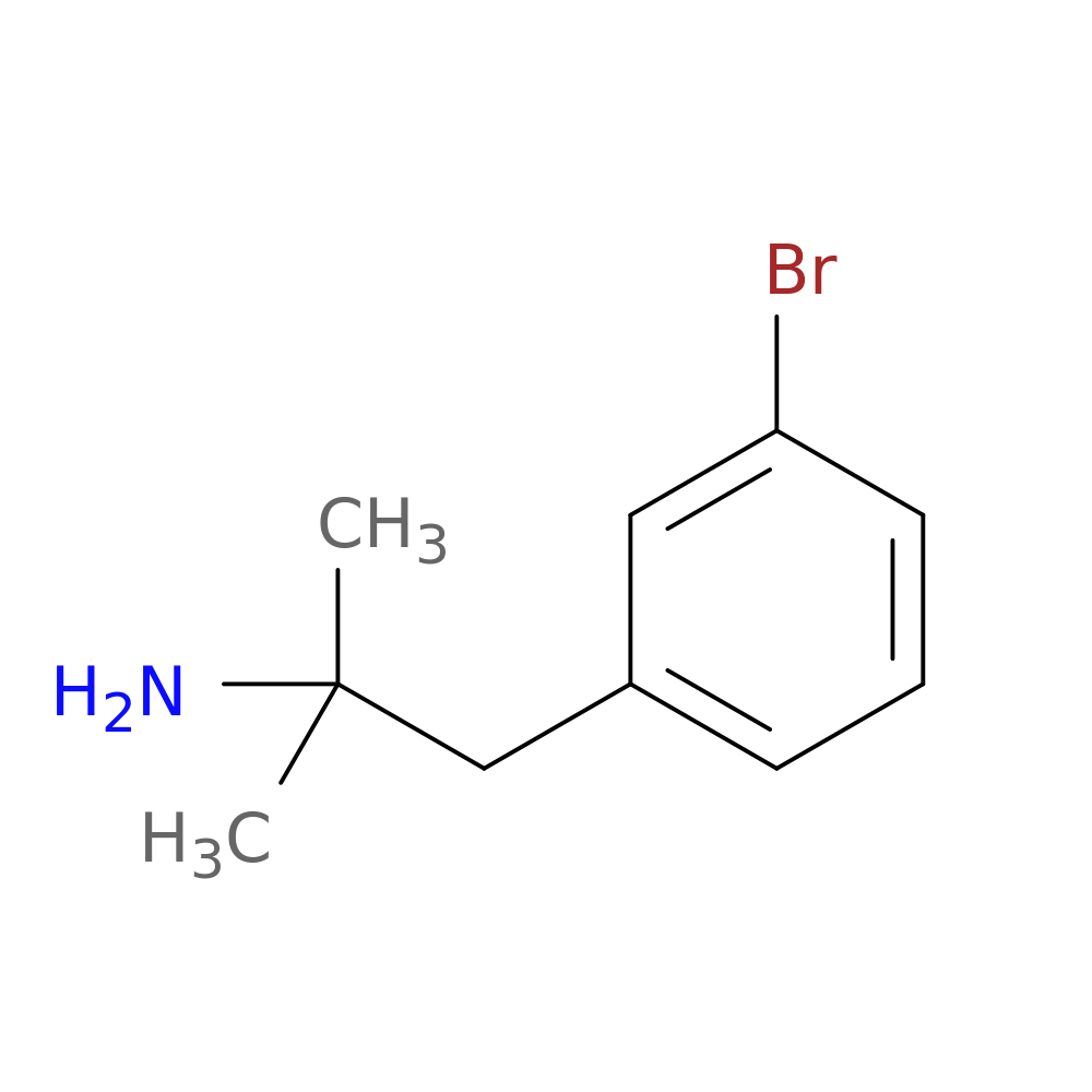 1-(3-Bromophenyl)-2-methylpropan-2-amine
