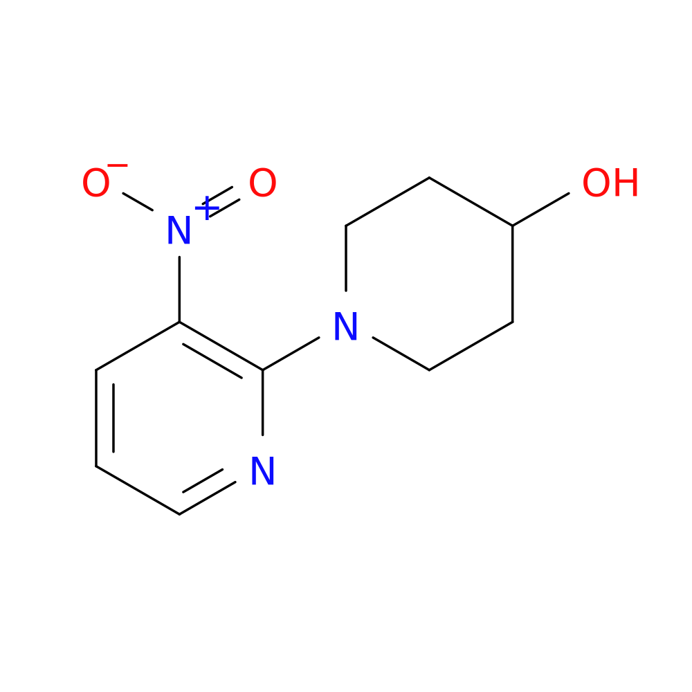 1-(3-Nitropyridin-2-yl)piperidin-4-ol
