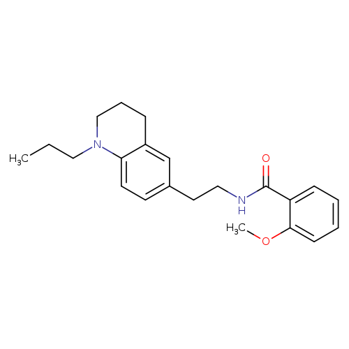 2-methoxy-N-[2-(1-propyl-1,2,3,4-tetrahydroquinolin-6-yl)ethyl]benzamide