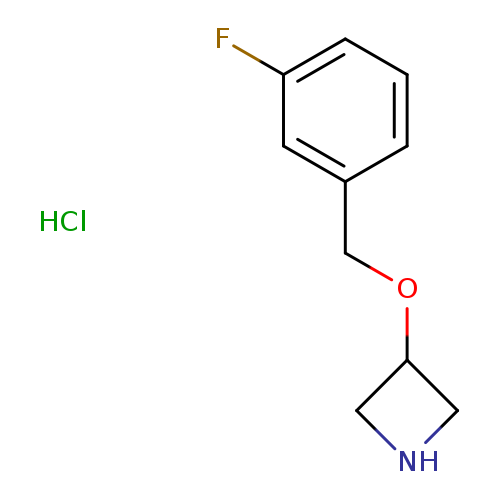 3-[(3-fluorobenzyl)oxy]azetidine hydrochloride