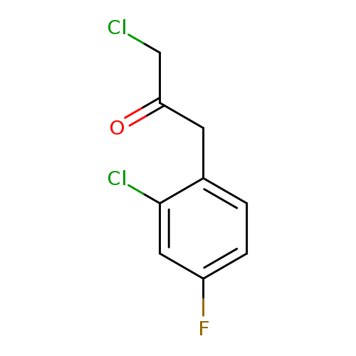 1-chloro-3-(2-chloro-4-fluorophenyl)propan-2-one