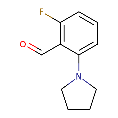 2-FLUORO-6-PYRROLIDIN-1-YLBENZALDEHYDE