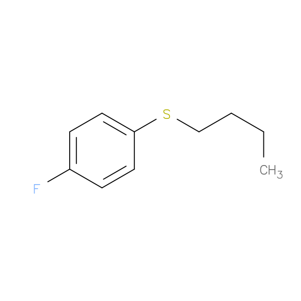 Benzene, 1-(butylthio)-4-fluoro-