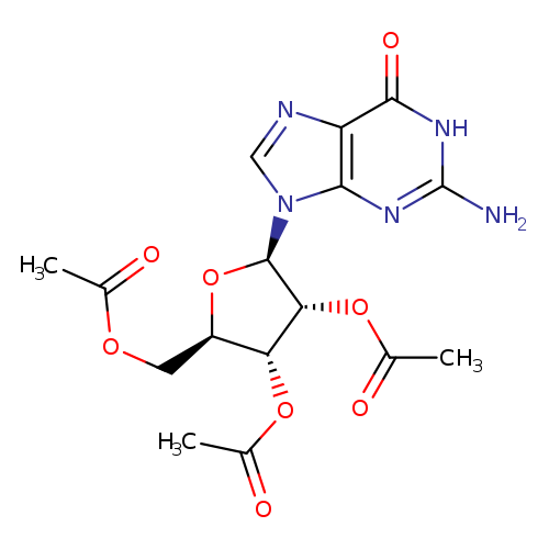 2',3',5'-Tri-O-acetylguanosine