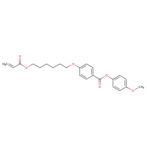 Benzoesure, 4-[[6-[(1-oxo-2-propenyl)oxy]hexyl]oxy]-, 4-methoxyphenylester