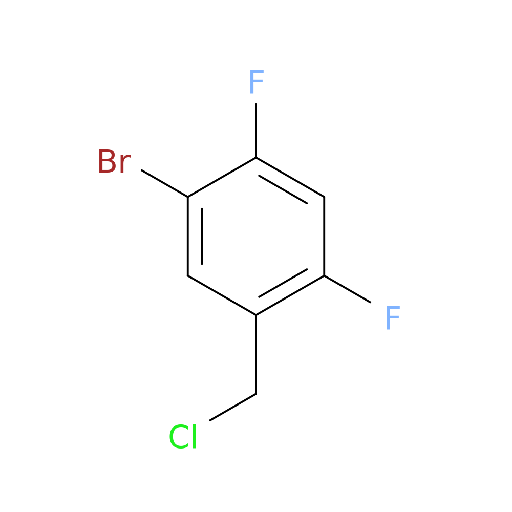 1-bromo-5-(chloromethyl)-2,4-difluorobenzene
