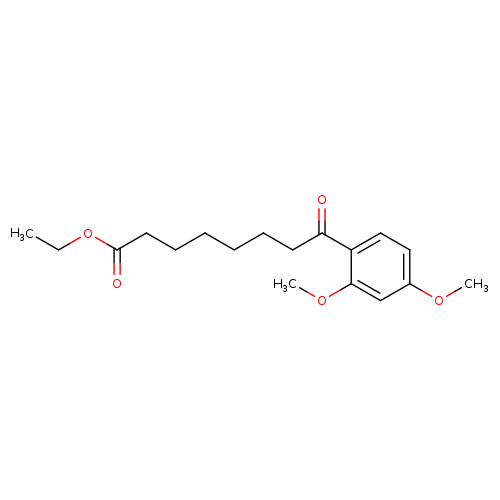 Ethyl 8-(2,4-dimethoxyphenyl)-8-oxooctanoate