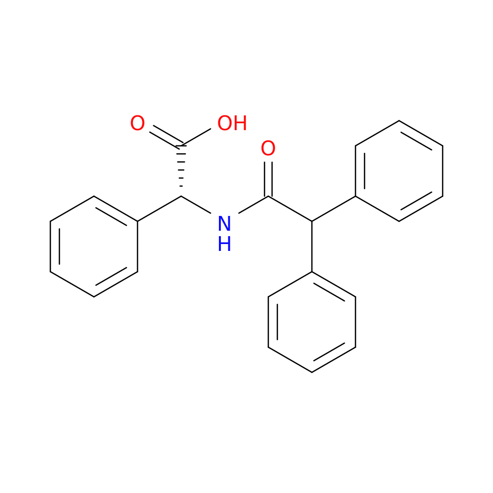 (2R)-[(Diphenylacetyl)amino](phenyl)acetic acid