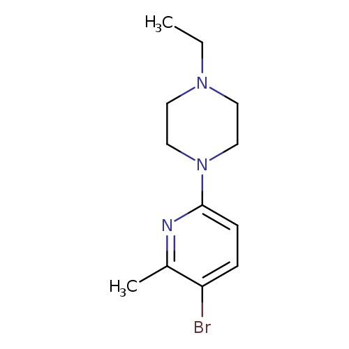 1-(5-Bromo-6-methylpyridin-2-yl)-4-ethylpiperazine