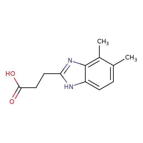 3-(4,5-Dimethyl-1h-benzimidazol-2-yl)propanoic acid hydrochloride