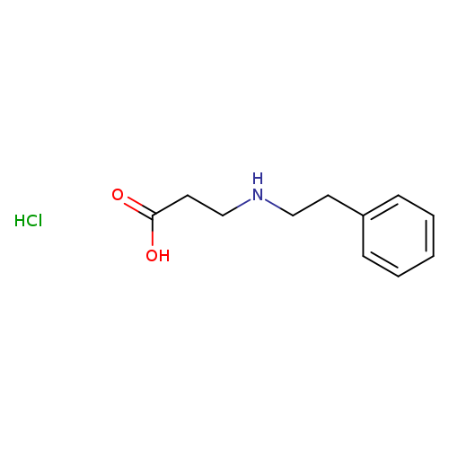 3-[(2-Phenylethyl)amino]propanoic acid hydrochloride