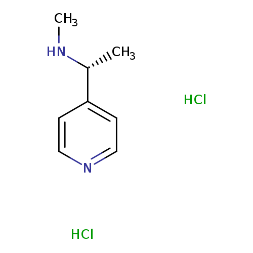 methyl[(1R)-1-(pyridin-4-yl)ethyl]amine dihydrochloride