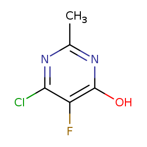 6-Chloro-5-fluoro-2-methylpyrimidin-4-ol