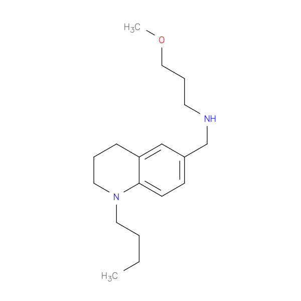 N-[(1-Butyl-1,2,3,4-tetrahydroquinolin-6-yl)methyl]-3-methoxypropan-1-amine