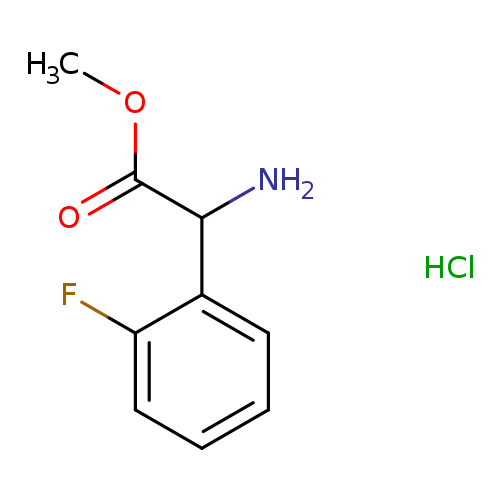 methyl 2-amino-2-(2-fluorophenyl)acetate hydrochloride