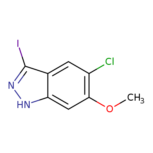 5-chloro-3-iodo-6-methoxy-1H-indazole
