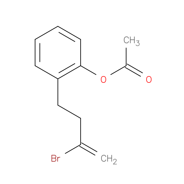4-(2-Acetoxyphenyl)-2-bromo-1-butene