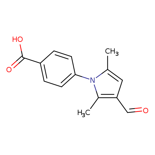 4-(3-Formyl-2,5-dimethyl-1H-pyrrol-1-yl)benzenecarboxylic acid