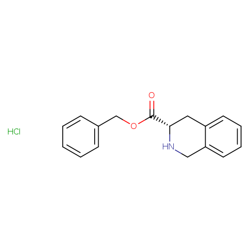 Benzyl (3s)-1,2,3,4-tetrahydroisoquinoline-3-carboxylate, HCl