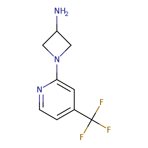 1-[4-(trifluoromethyl)pyridin-2-yl]azetidin-3-amine