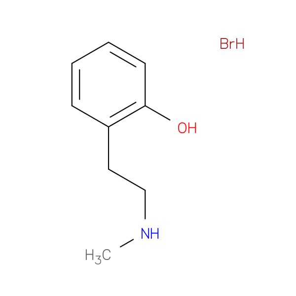 2-[2-(methylamino)ethyl]phenol hydrobromide