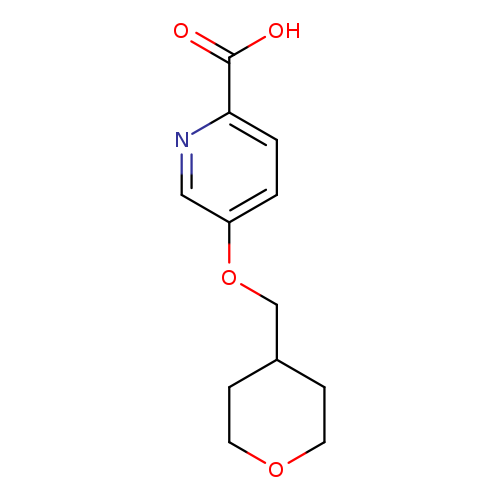 5-(Oxan-4-ylmethoxy)pyridine-2-carboxylic acid