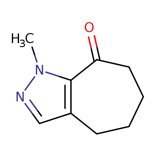 1-methyl-1H,4H,5H,6H,7H,8H-cyclohepta[c]pyrazol-8-one