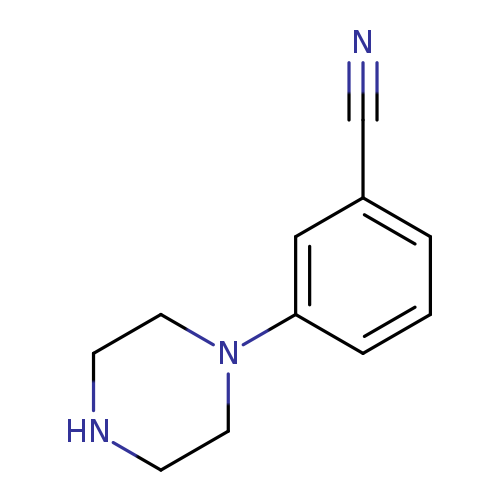 Benzonitrile, 3-(1-piperazinyl)-