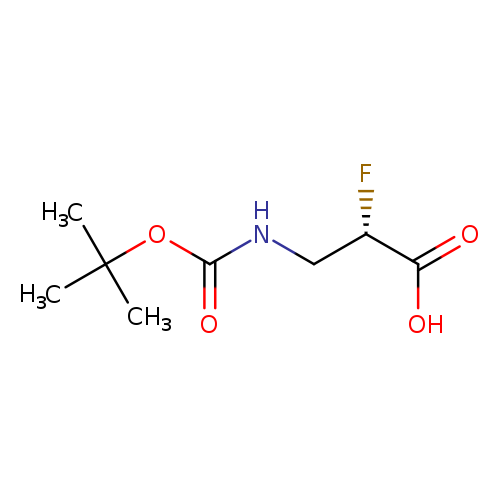 Propanoic acid, 3-[[(1,1-dimethylethoxy)carbonyl]amino]-2-fluoro-, (2S)- (9CI)
