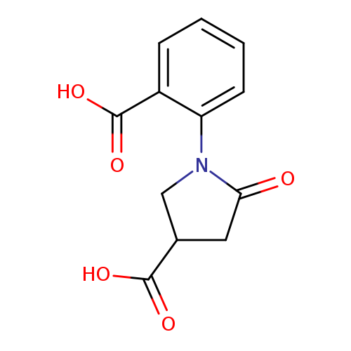 1-(2-Carboxyphenyl)-5-oxopyrrolidine-3-carboxylic acid