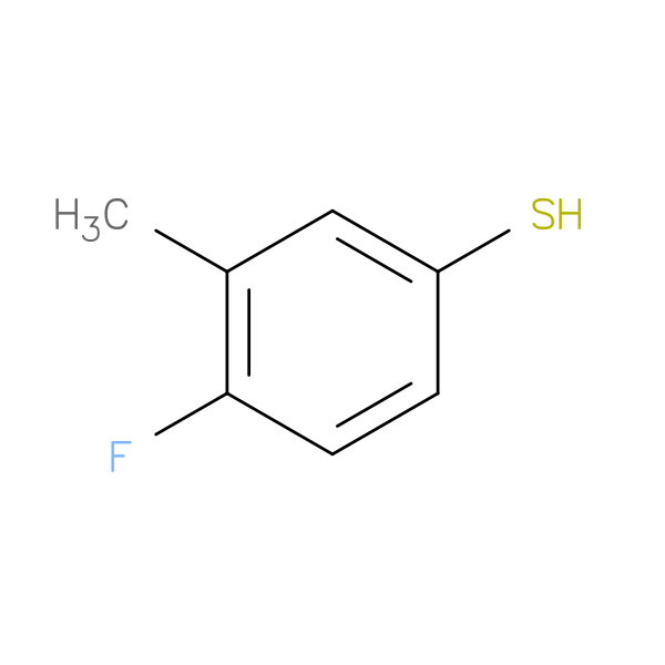4-Fluoro-3-methylthiophenol