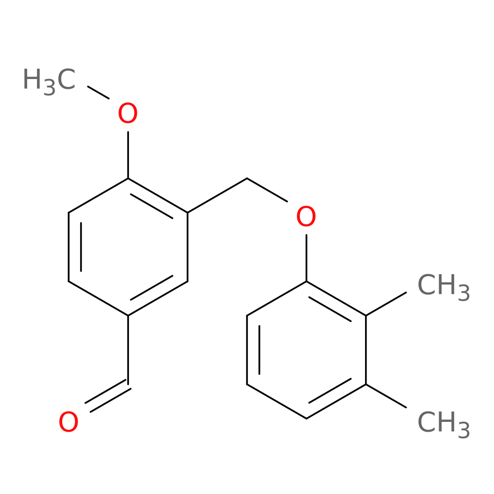3-[(2,3-dimethylphenoxy)methyl]-4-methoxybenzaldehyde