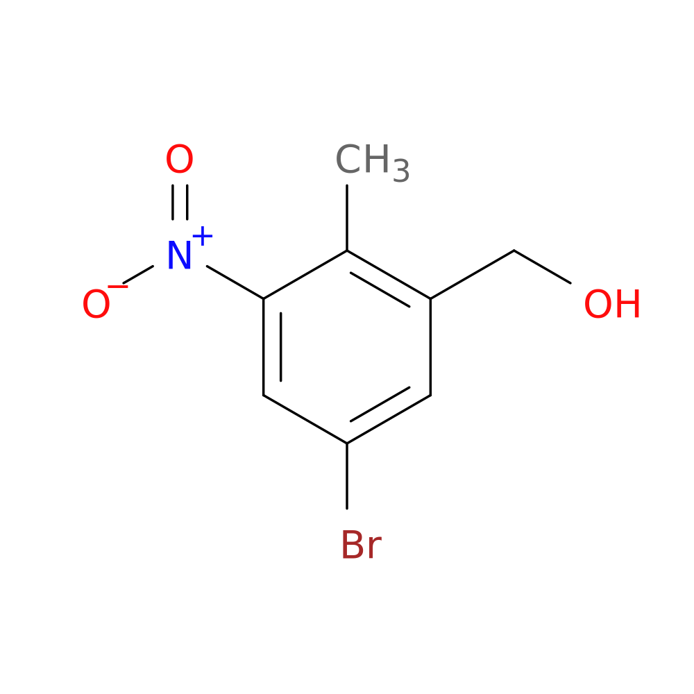 (5-bromo-2-methyl-3-nitrophenyl)methanol