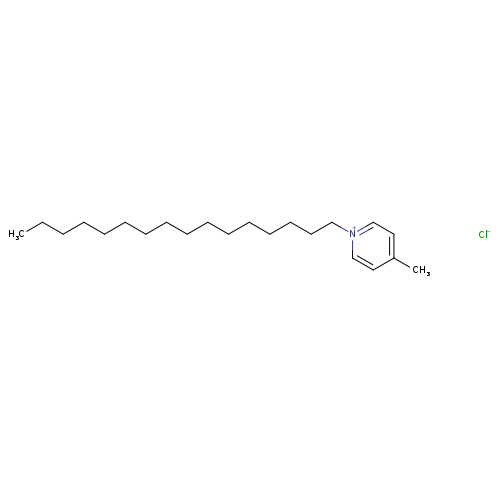 Pyridinium, 1-hexadecyl-4-methyl-, chloride (1:1)