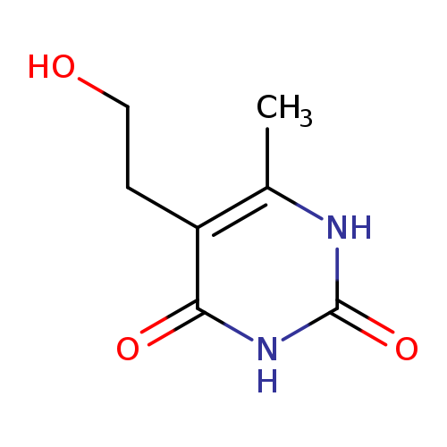 2,4(1H,3H)-Pyrimidinedione, 5-(2-hydroxyethyl)-6-methyl-
