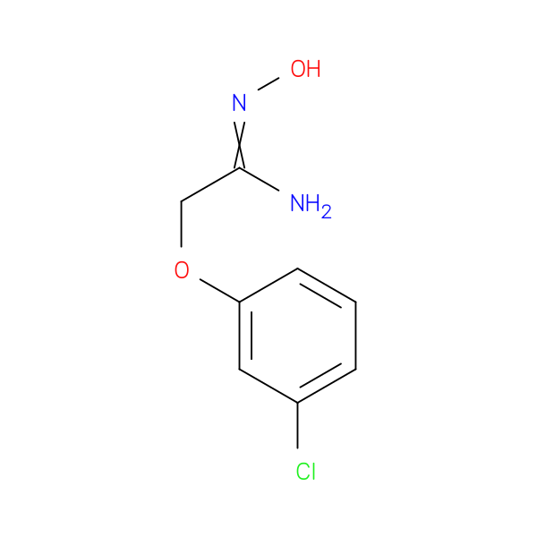 2-(3-Chlorophenoxy)-n-hydroxyethanimidamide