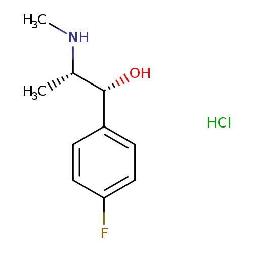 4-Fluoromethcathinone metabolite (hydrochloride) ((±)-Ephedrine stereochemistry)