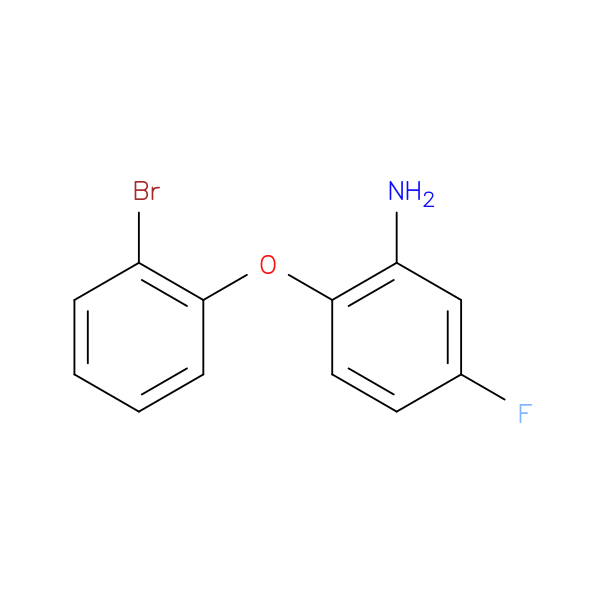 2-(2-Bromophenoxy)-5-fluoroaniline