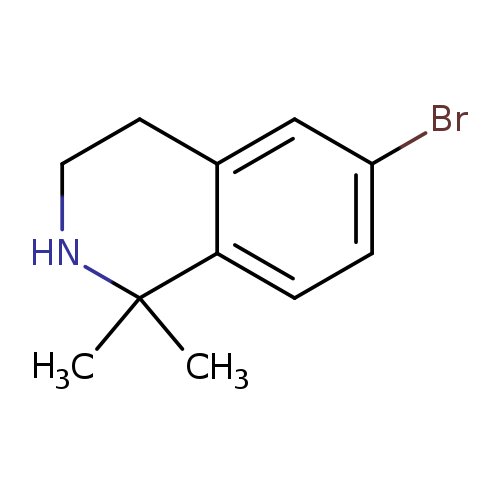 6-Bromo-1,1-dimethyl-1,2,3,4-tetrahydroisoquinoline