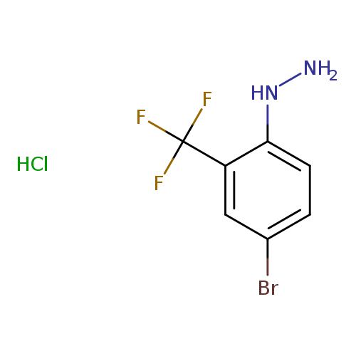 [4-BROMO-2-(TRIFLUOROMETHYL)PHENYL]HYDRAZINE HYDROCHLORIDE