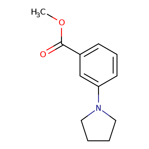 3-Pyrrolidin-1-yl-benzoic acid methyl ester