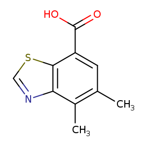 4,5-dimethyl-1,3-benzothiazole-7-carboxylic acid