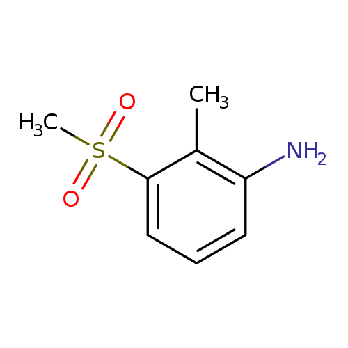 3-methanesulfonyl-2-methylaniline